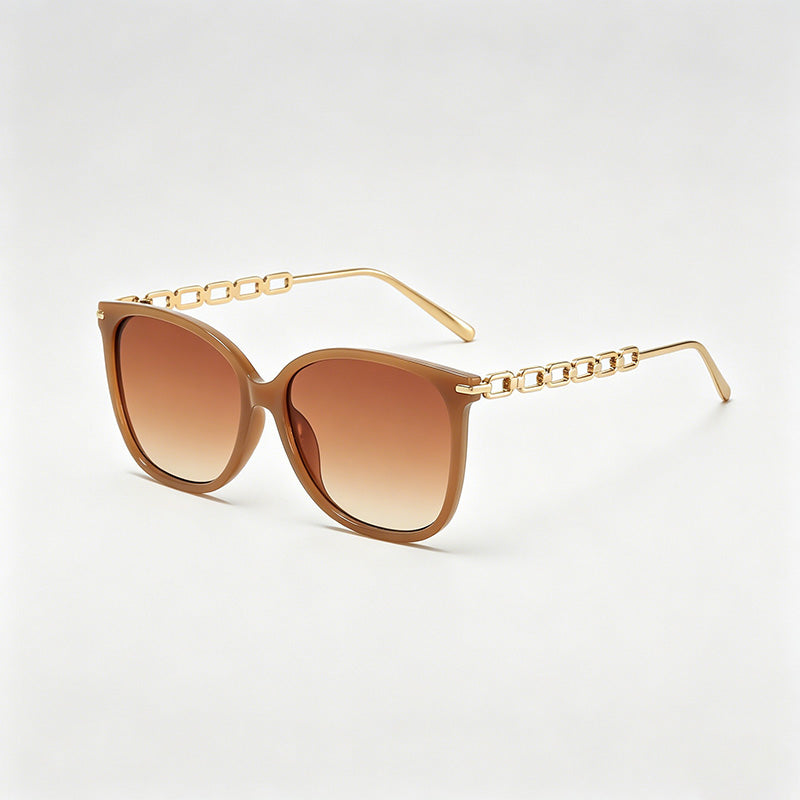 Chain-Temple Square Sunglasses - Shopdayla Wholesale - #5090