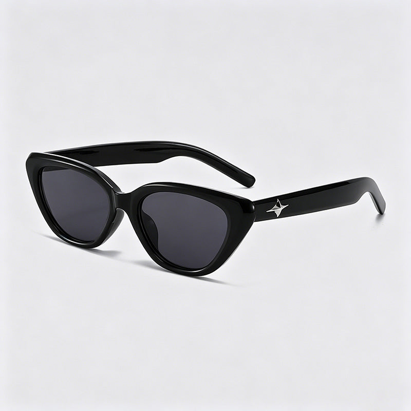 Star Accent Cat Eye Sunglasses - Shopdayla Wholesale - #3618