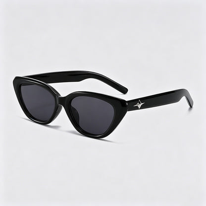 Star Accent Cat Eye Sunglasses - Shopdayla Wholesale - #3618