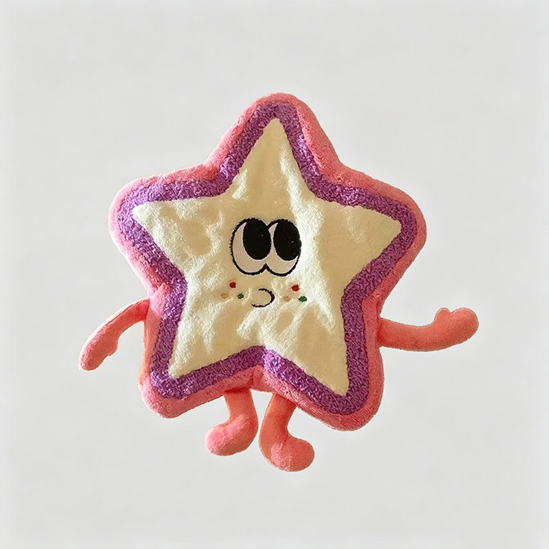 Cute Star Shaped Coral Fleece - Shopdayla Wholesale - #9586