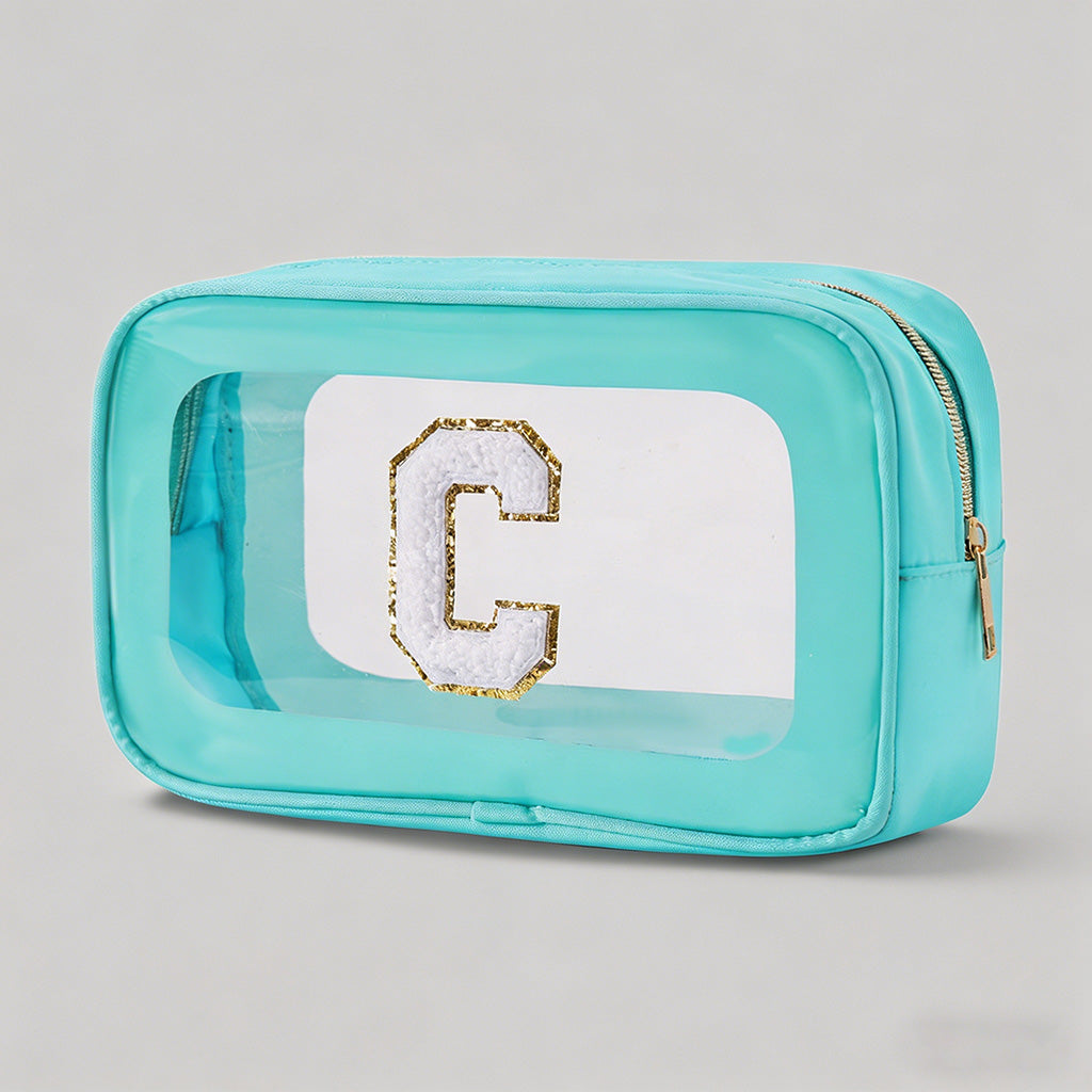 Rectangular Initial Travel Cas - Shopdayla Wholesale - #3330