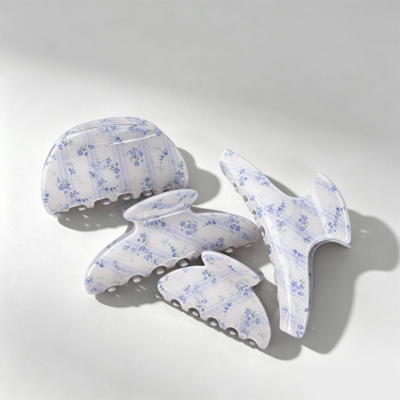 Gentle Milk Mist Blue Floral P - Shopdayla Wholesale - #1506