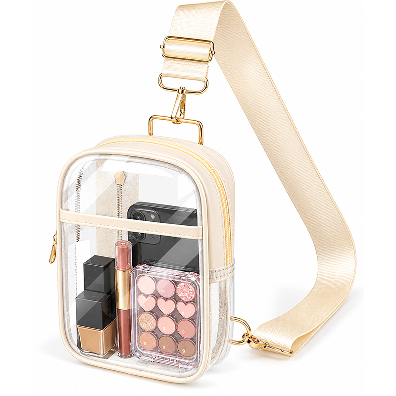 Without Letter Clear Crossbody - Shopdayla Wholesale - #0898