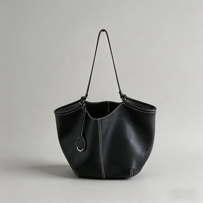 Minimalist Stitch Detail Tote - Shopdayla Wholesale - #7506