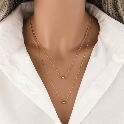 Ball Pendant Necklace - Shopdayla Wholesale - #7602
