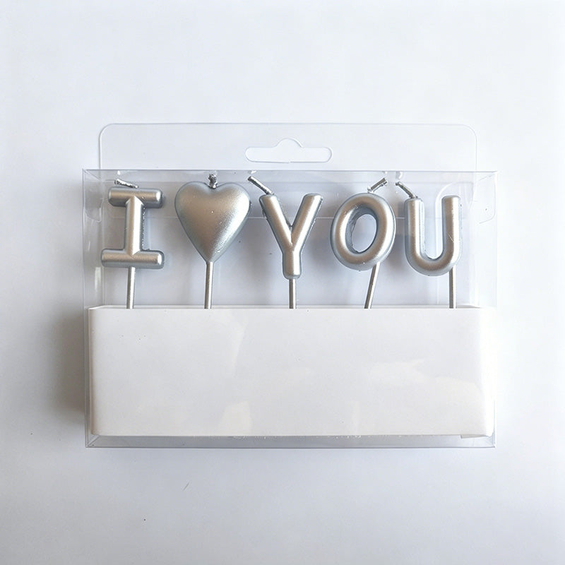 Romantic "I Love You" & Heart/ - Shopdayla Wholesale - #3826