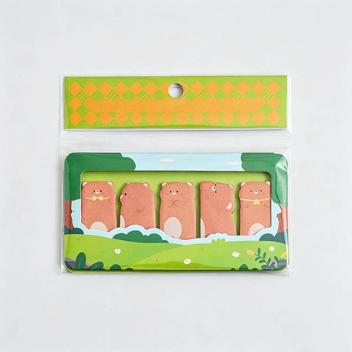 Cute Animal Thumb‑Shaped Sticky Note Set