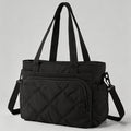 Quilted Multi-Pocket Tote Bag - Shopdayla Wholesale - #3874