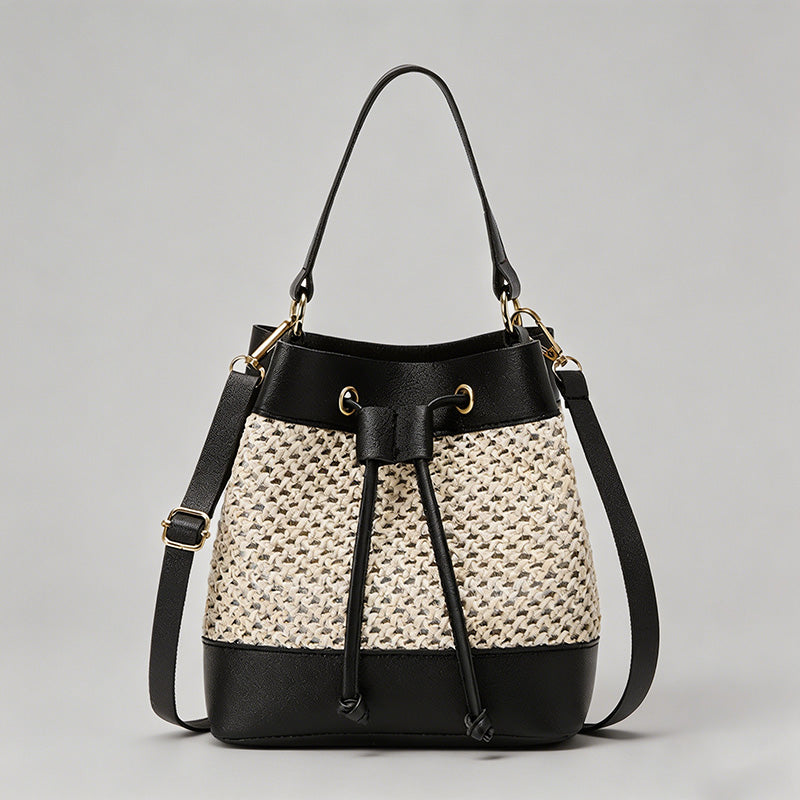 Woven Mini Bucket Bag - Shopdayla Wholesale - #4962