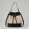 Woven Mini Bucket Bag - Shopdayla Wholesale - #4962