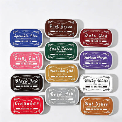 Color Box Oil‑Based Ink Pad - Shopdayla Wholesale - #7458
