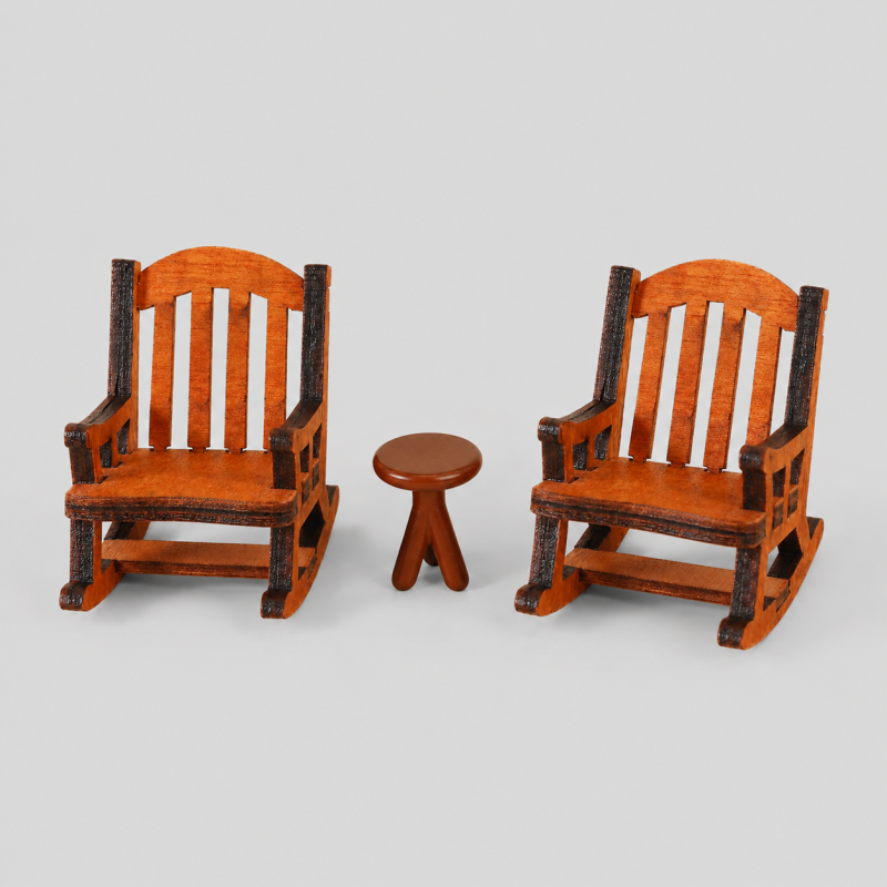 Miniature Wooden Furniture Orn - Shopdayla Wholesale - #3170