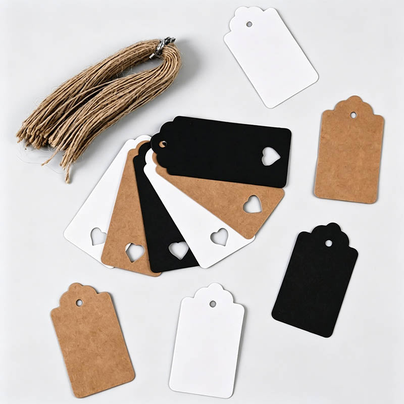50pcs Blank Gift Tags - Shopdayla Wholesale - #7426