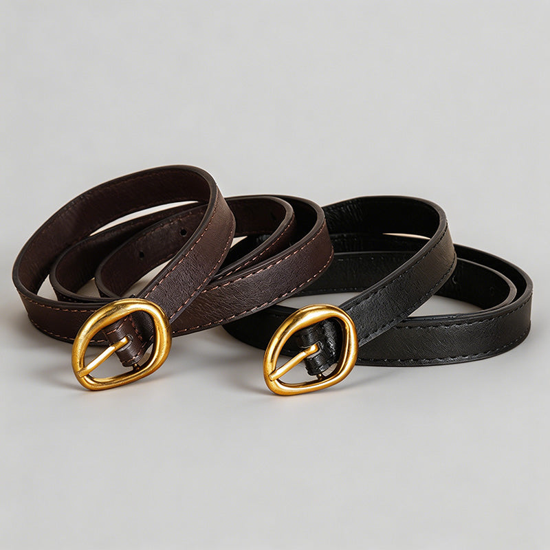 Geometric Gold Buckle Minimali - Shopdayla Wholesale - #1698