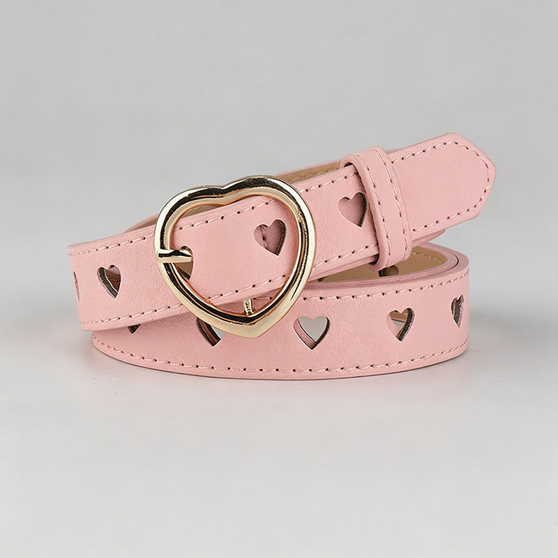 Heart-Shaped Buckle Hollow-Out - Shopdayla Wholesale - #0002