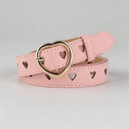 Heart-Shaped Buckle Hollow-Out - Shopdayla Wholesale - #0002