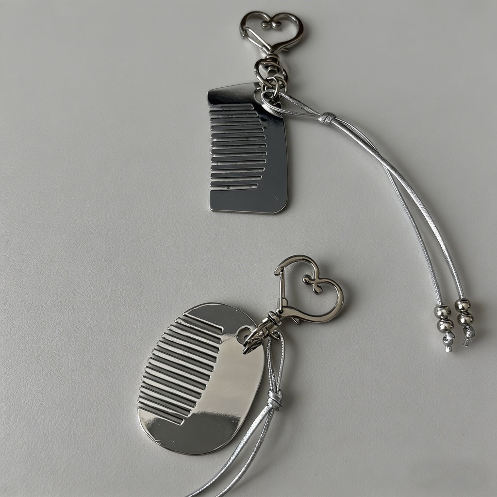 Minimalist Metal Pocket Comb K - Shopdayla Wholesale - #5666