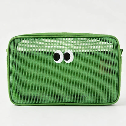 Mesh Makeup Bag Travel Toiletr - Shopdayla Wholesale - #1906