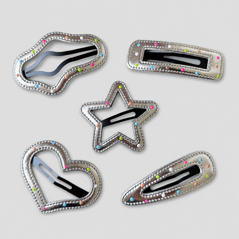 Modern Geometric Pattern Silve - Shopdayla Wholesale - #2994