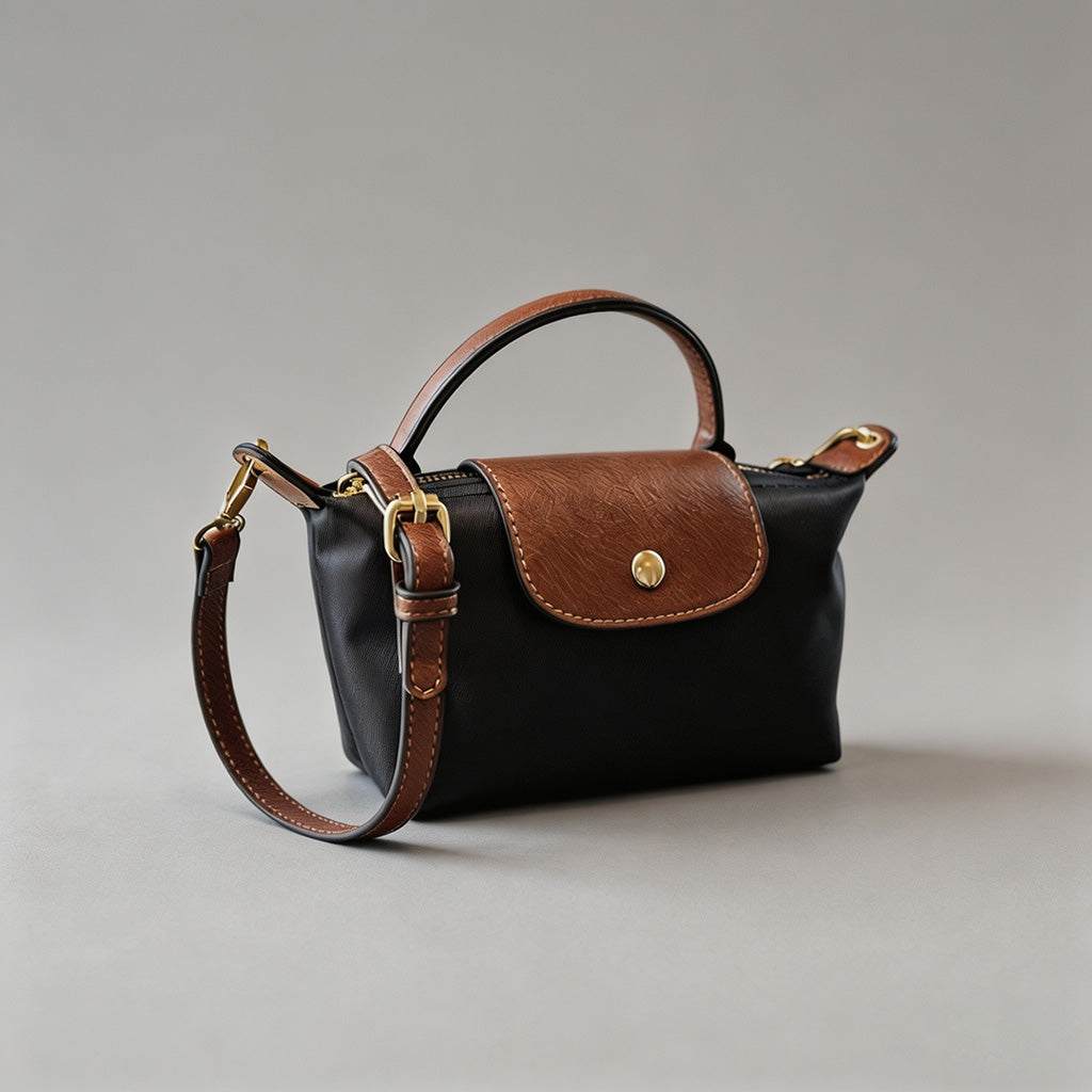 Mini Leather-Accent Coin Pouch - Shopdayla Wholesale - #9010