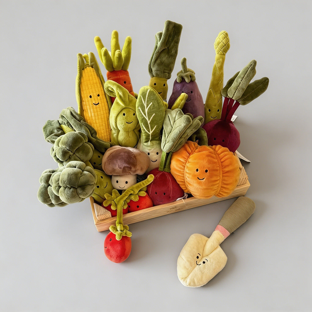 Cute Vegetable Plush Toy Bag C - Shopdayla Wholesale - #3442