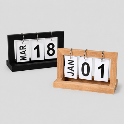 Minimalist Wooden Perpetual De - Shopdayla Wholesale - #2402