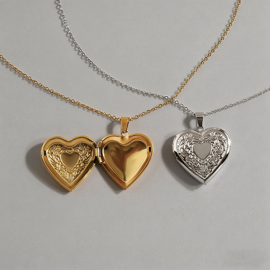 Heart Locket Photo Frame Stain - Shopdayla Wholesale - #3634