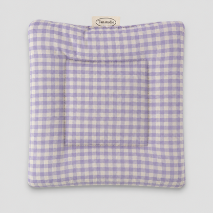 Gingham Coaster