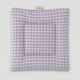 Purple Small Check / One Size