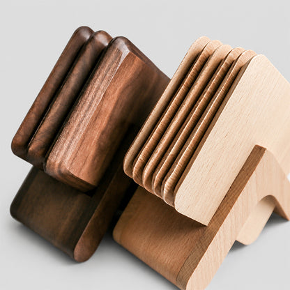 Wooden Coaster Stand - Shopdayla Wholesale - #1362
