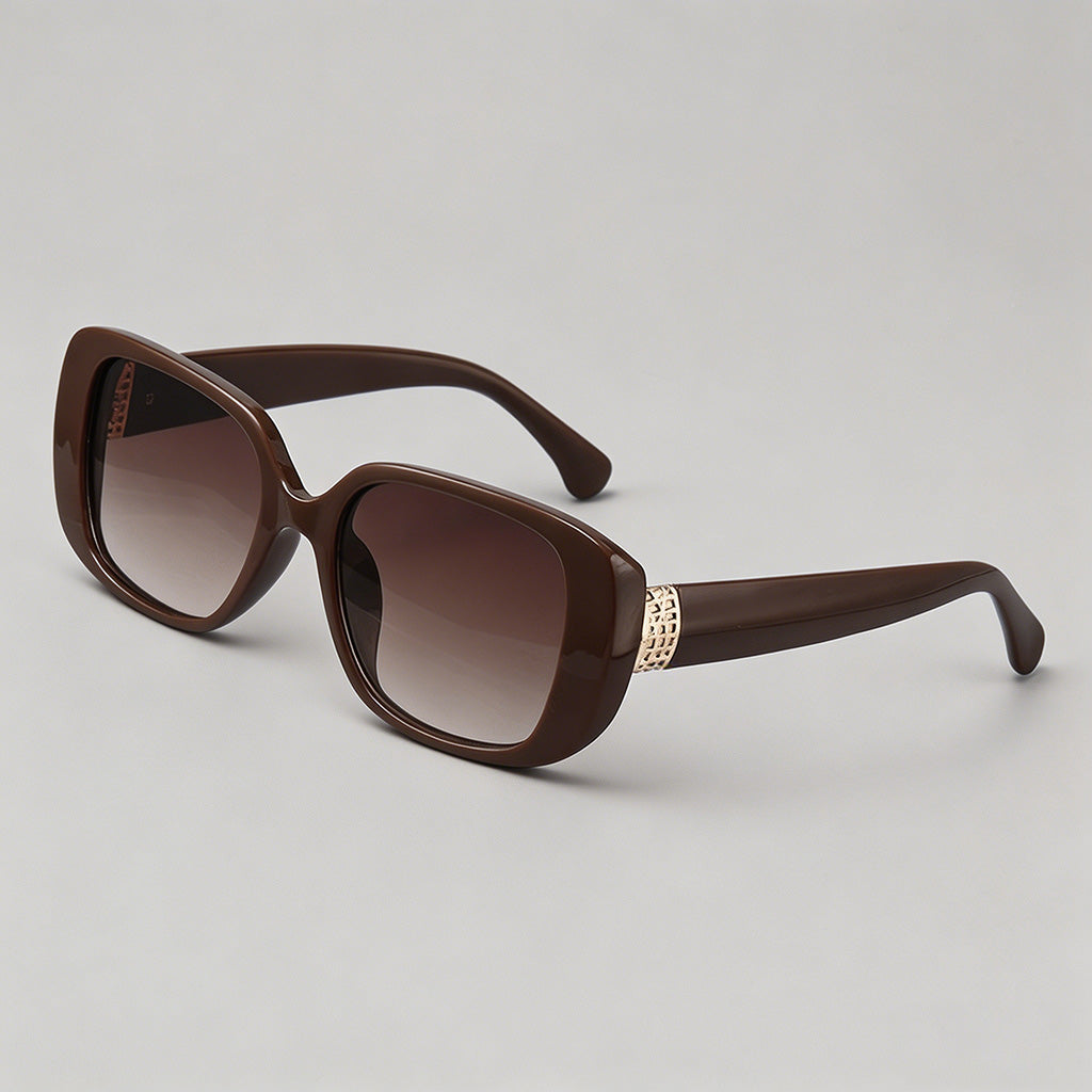 Retro Square Frame Sunglasses - Shopdayla Wholesale - #8594