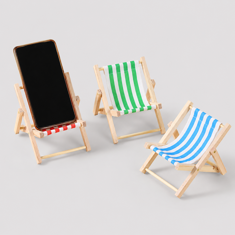 Mini Wooden Beach Chair Phone - Shopdayla Wholesale - #5778