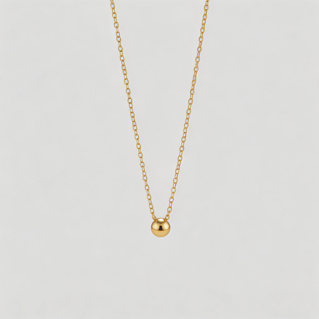 Ball Pendant Necklace - Shopdayla Wholesale - #3762