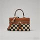 Brown Checked / One Size