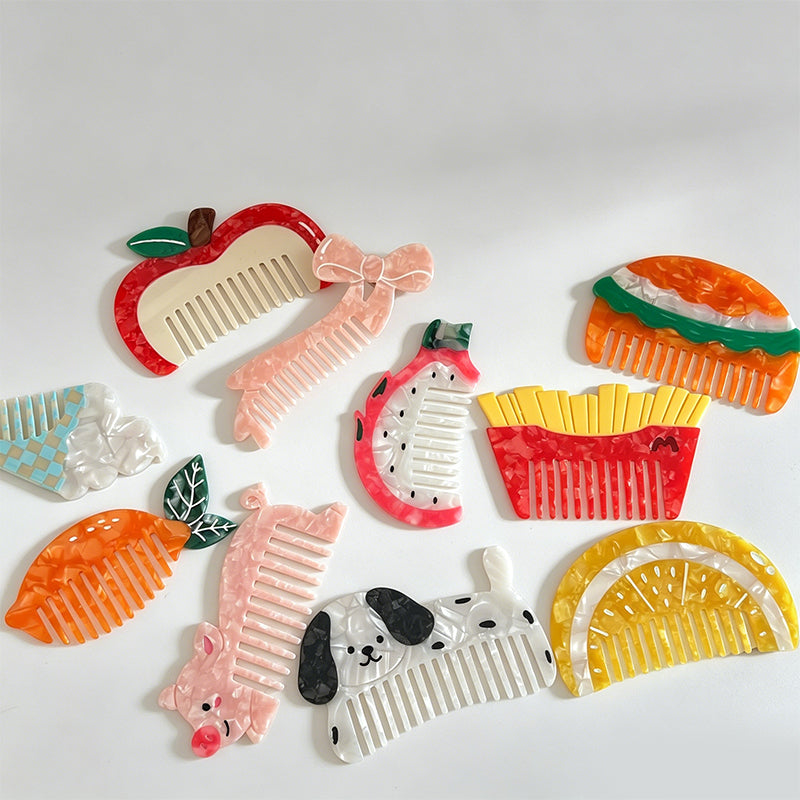 Fruit & Food Shaped Acetate Co - Shopdayla Wholesale - #0610