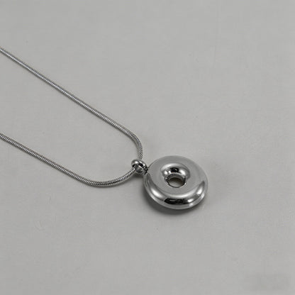 3 D Bubble Letter Necklace