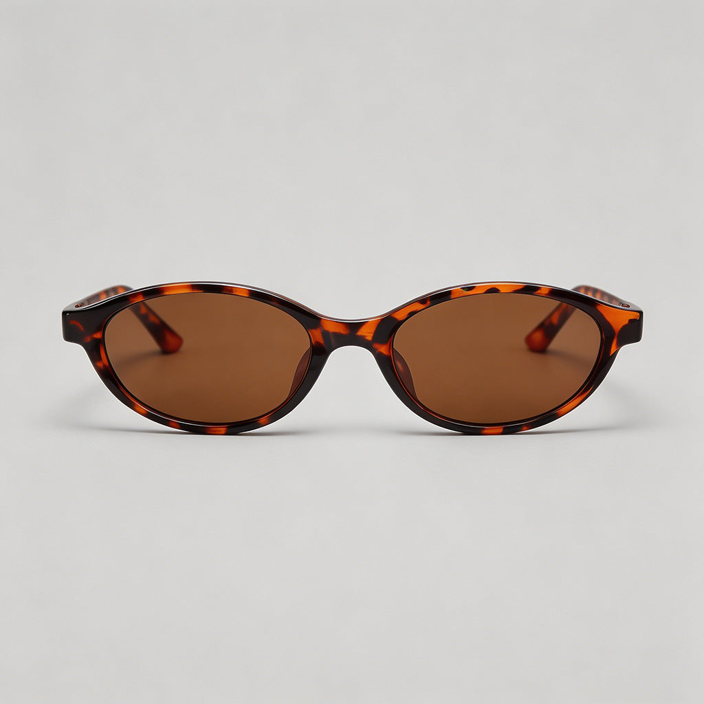 Retro Small Oval Sunglasses - Shopdayla Wholesale - #6258