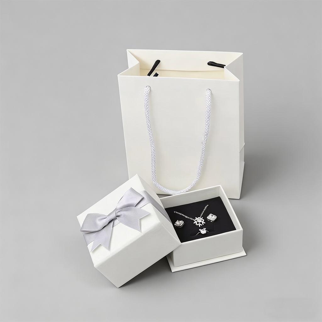 Silver Plated Baguette & Round - Shopdayla Wholesale - #1362