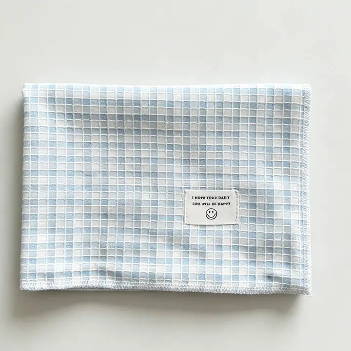 Blue Stripe Plaid Cartoon Plac - Shopdayla Wholesale - #2482
