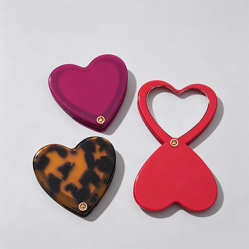Vintage Heart‑Shaped Acetate C - Shopdayla Wholesale - #4002