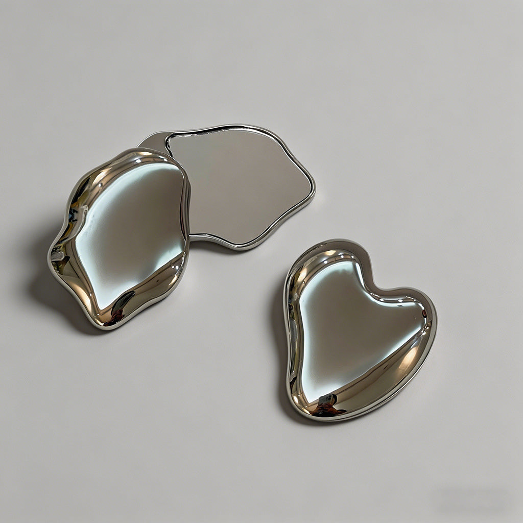 Luxury Metal Round Folding Com - Shopdayla Wholesale - #4626