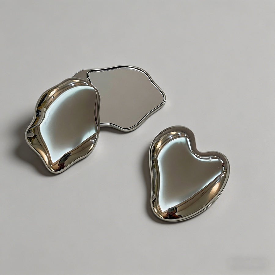 Luxury Metal Round Folding Com - Shopdayla Wholesale - #4626