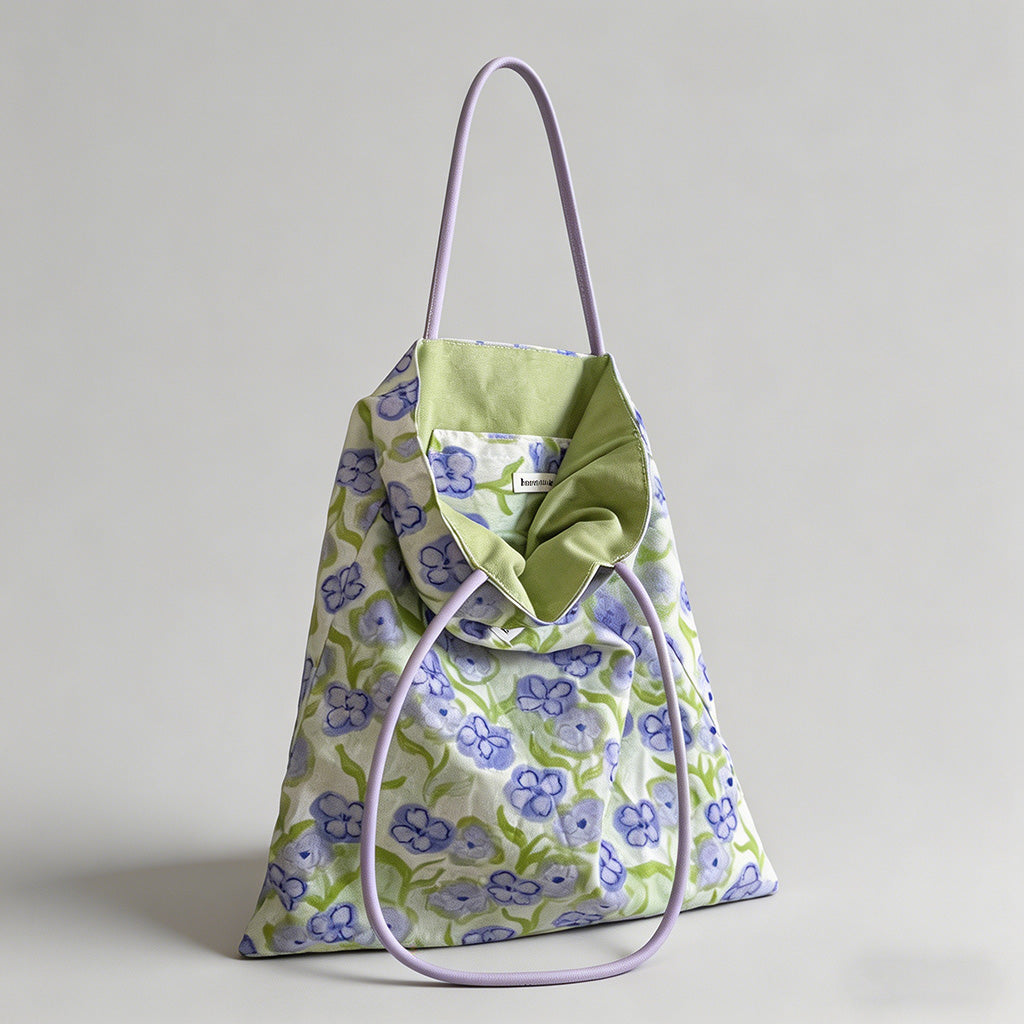 Reversible Floral Print Canvas - Shopdayla Wholesale - #3282