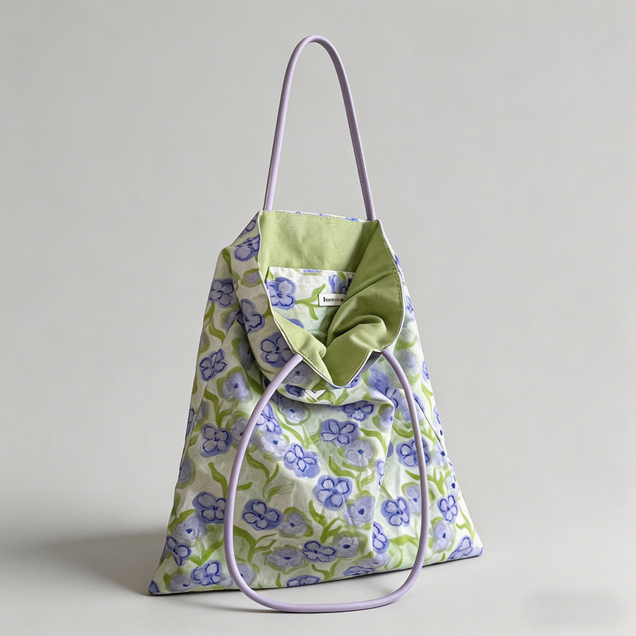 Reversible Floral Print Canvas - Shopdayla Wholesale - #3282