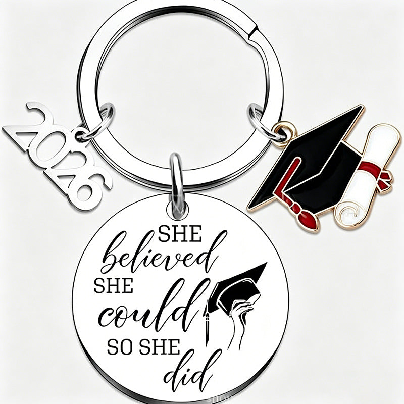 2026 Graduation Commemorative Keychain