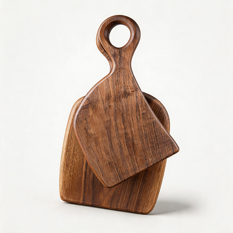 Acacia Wood Couple‑Style Cutti - Shopdayla Wholesale - #4306