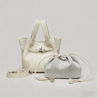 Mini Tote Bucket Crossbody Bag - Shopdayla Wholesale - #1106