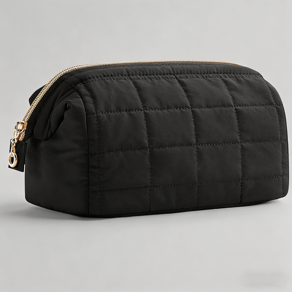 Quilted Makeup Pouch - Shopdayla Wholesale - #0082