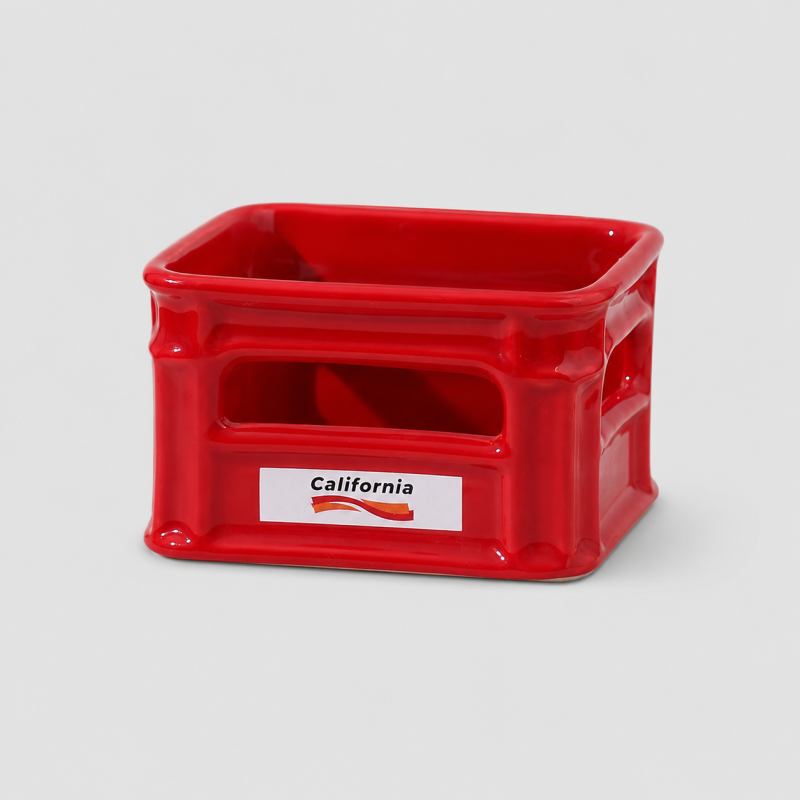 Creative Ceramic Crate‑Shaped - Shopdayla Wholesale - #6546