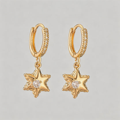 Gold Huggie Hoop Earring - Shopdayla Wholesale - #0674